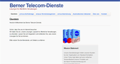 Desktop Screenshot of berner-telecom.de